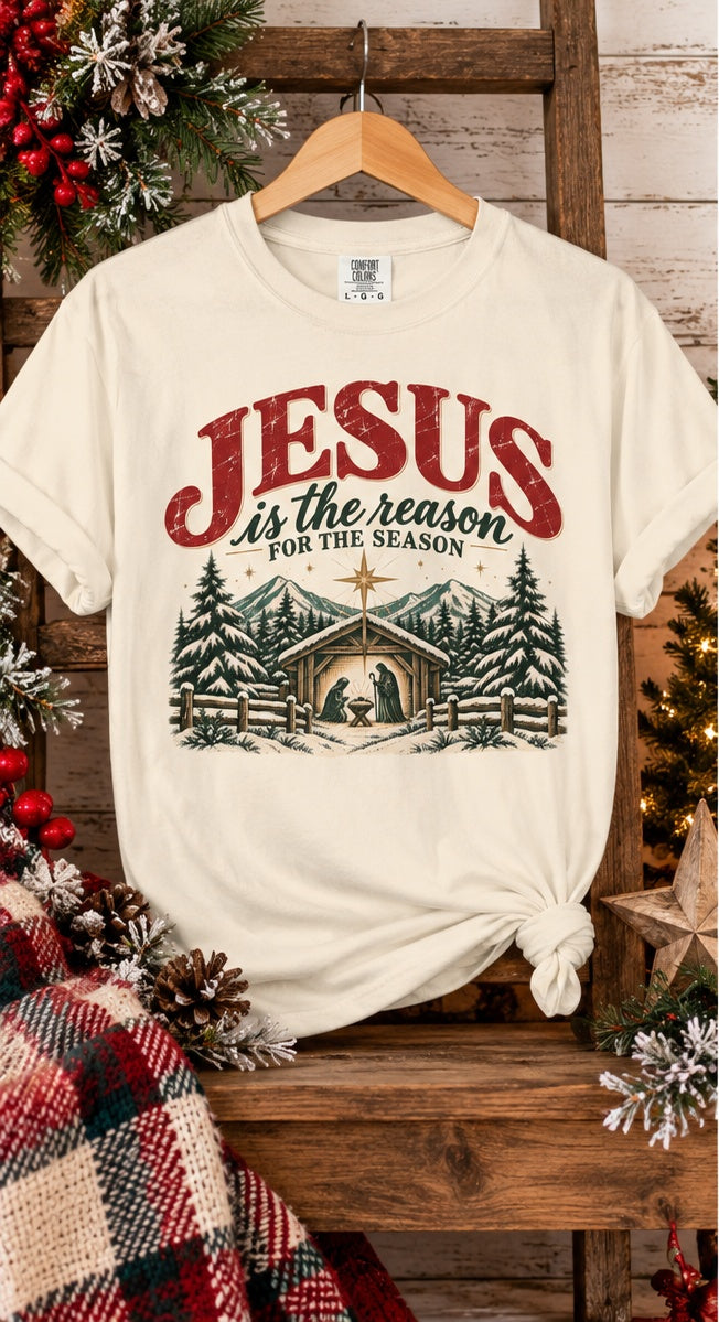 Jesus Is the Reason for the Season Christmas T-Shirt