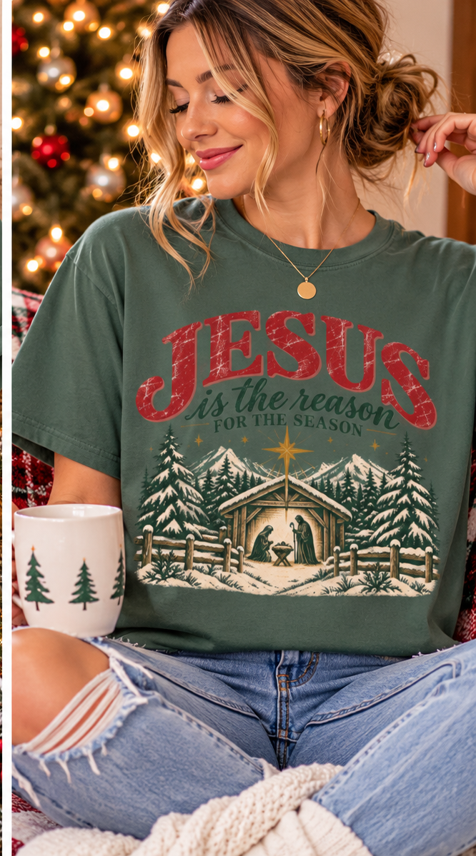 Jesus Is the Reason for the Season Christmas T-Shirt
