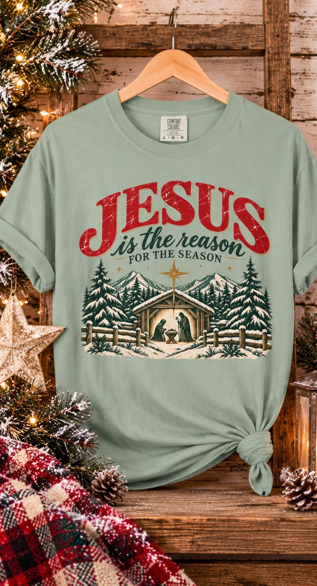 Jesus Is the Reason for the Season Christmas T-Shirt