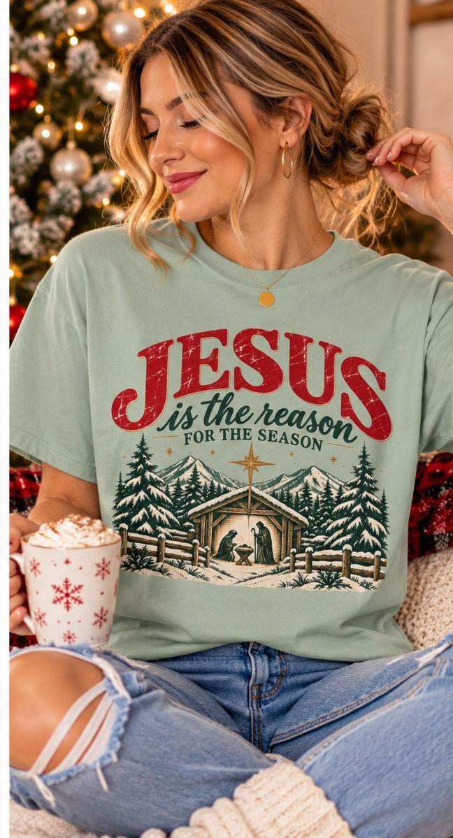 Jesus Is the Reason for the Season Christmas T-Shirt